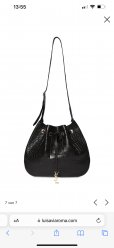 Продам сумку : Saint Laurent, черная, кожаная, кроко оптик, абсолютно новая, коллекция 2023 года, с чеком. Цена 2000 евро image 0