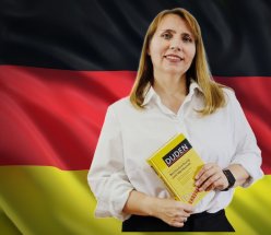 Опытный репетитор немецкого языка, проживающий 20 лет в Германии, предлагает обучение немецкому языку по скайпу: -индивидуально составленные программы в зависимости от цели обучения и уровня знаний для взрослых и студентов; ...