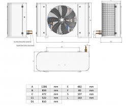 I-PACE 12.7 Q компрессорно-конденсаторная установка (12 кВт) Холодильный агрегат I-PACE 12.7 Q (12 кВт) В наличии 20 шт, бу, исправные в очень хорошем состоянии, как новые! ... image 9